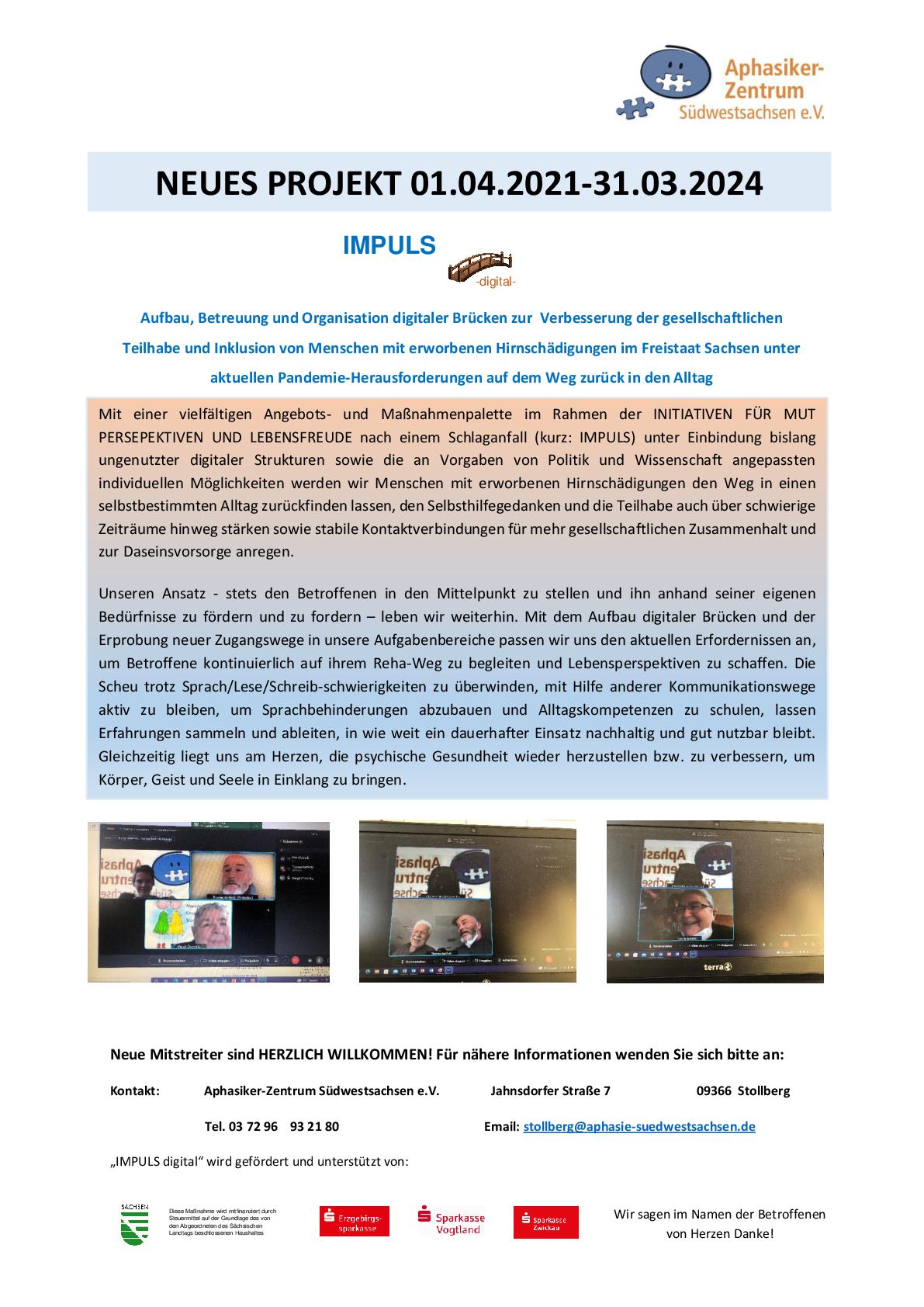 Flyer Impuls digital